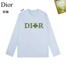 christian dior t-shirt manches longues pour unisexe s_1260423